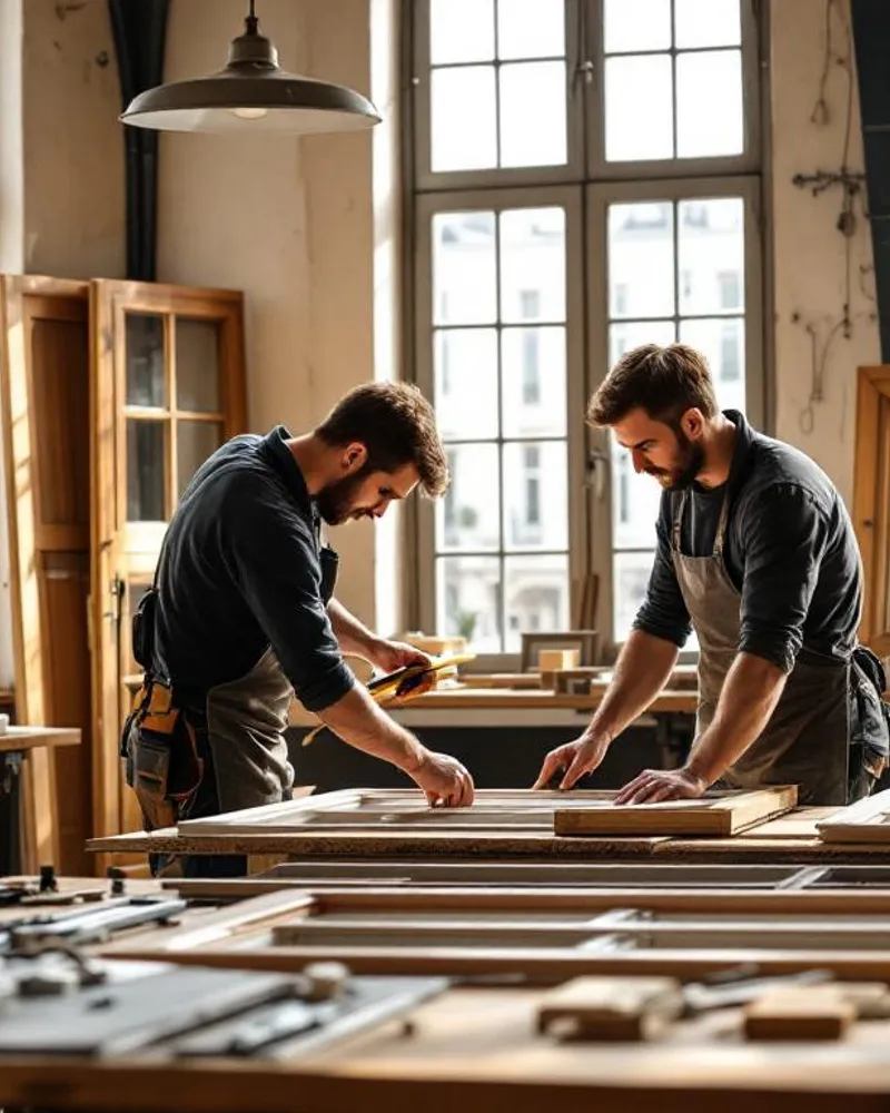 Professionnels de la pose et fabrication de fenêtres, portes et volets à Paris et en Île-de-France